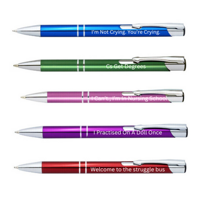 Sarcastic Pen Set - Student Nurse