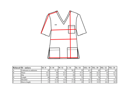 Fauna Scrub Top