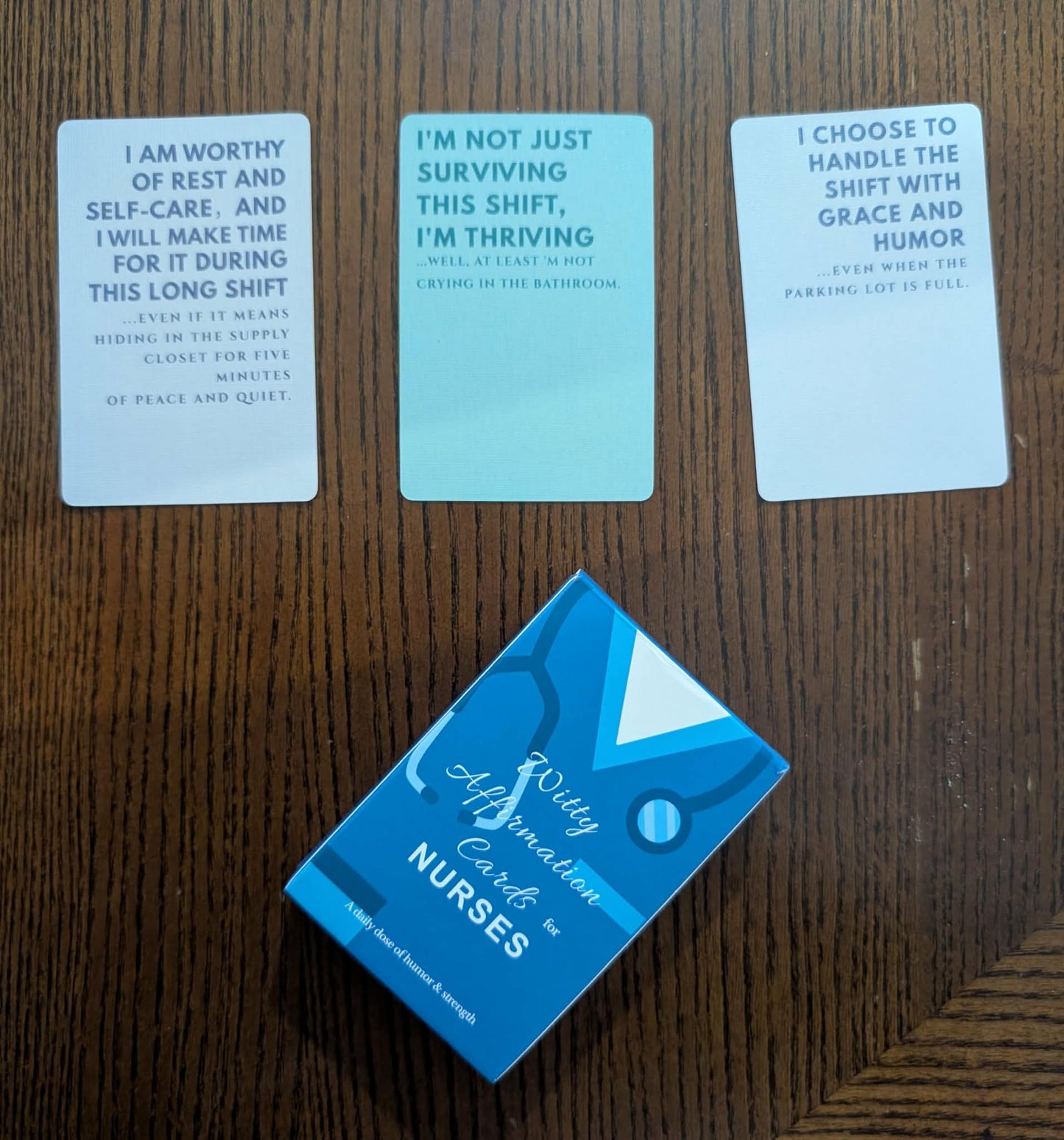 Witty Affirmation Cards for Nurses