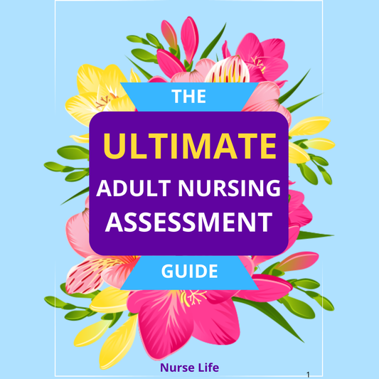 The Ultimate Adult Nursing Assessment Guide (Digital Download)