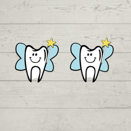 Acrylic Studs - Tooth Fairy