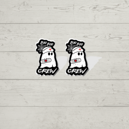 Acrylic Studs - Boo Boo Crew