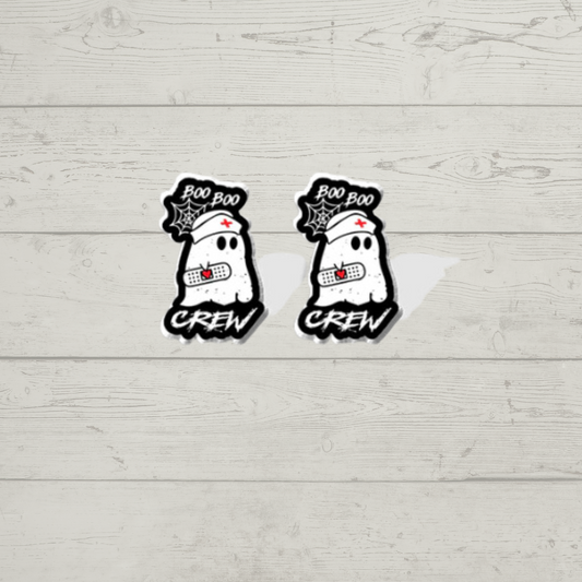 Acrylic Studs - Boo Boo Crew