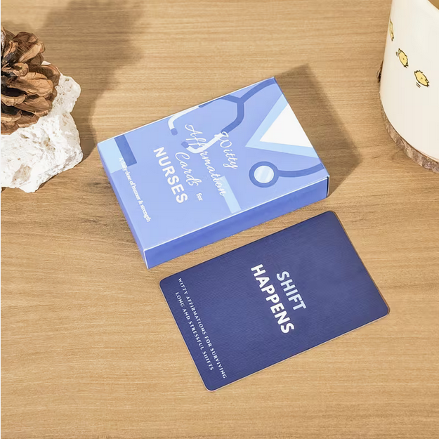 Witty Affirmation Cards for Nurses