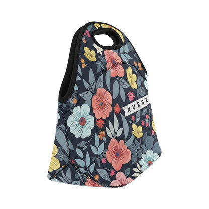 Floral Shift - Neoprene Lunch Bag