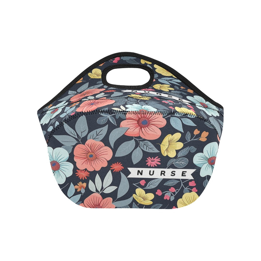 Floral Shift - Neoprene Lunch Bag