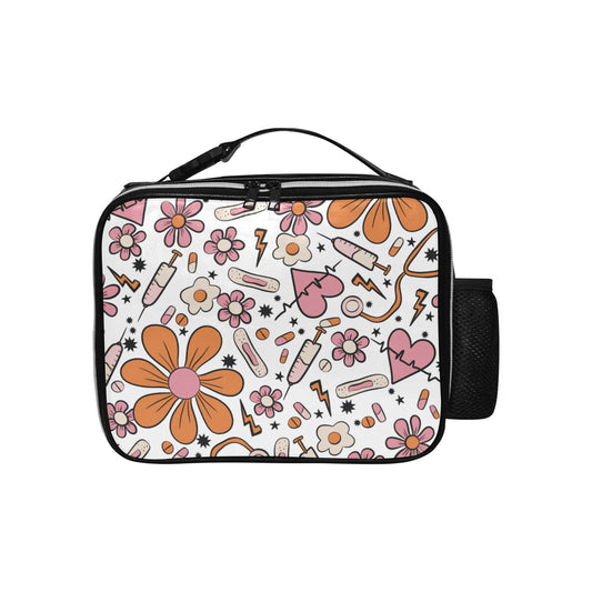 Retro Nurse - PU Leather Lunch Bag