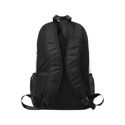 Pink Nurse Cartoon Backpack