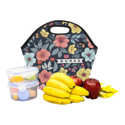Floral Shift - Neoprene Lunch Bag