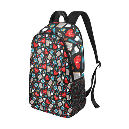 Black Medical Backpack
