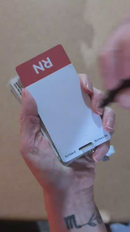 Scribe It - Erasable Badge Card