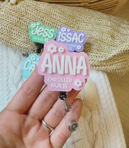 Personalised Badge Reel