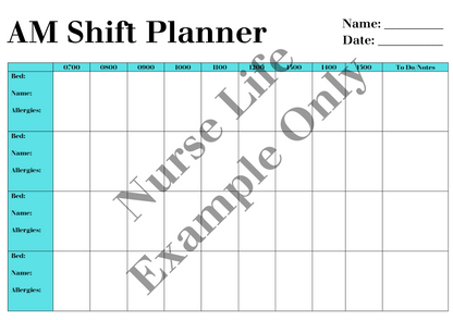 Nurse Shift Planner