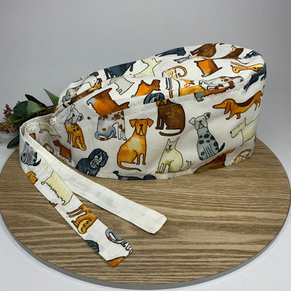 Lots of Dogs Scrub Cap