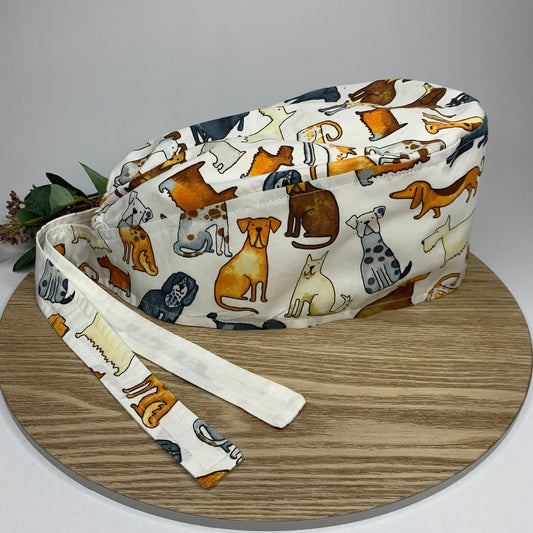 Lots of Dogs Scrub Cap