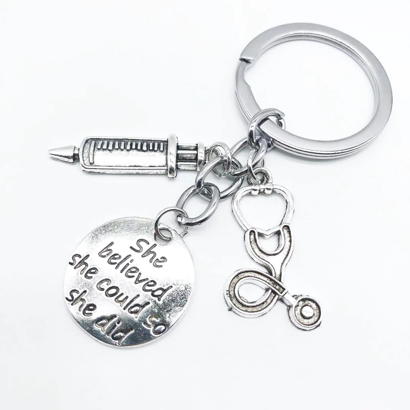 She Believed Keyring