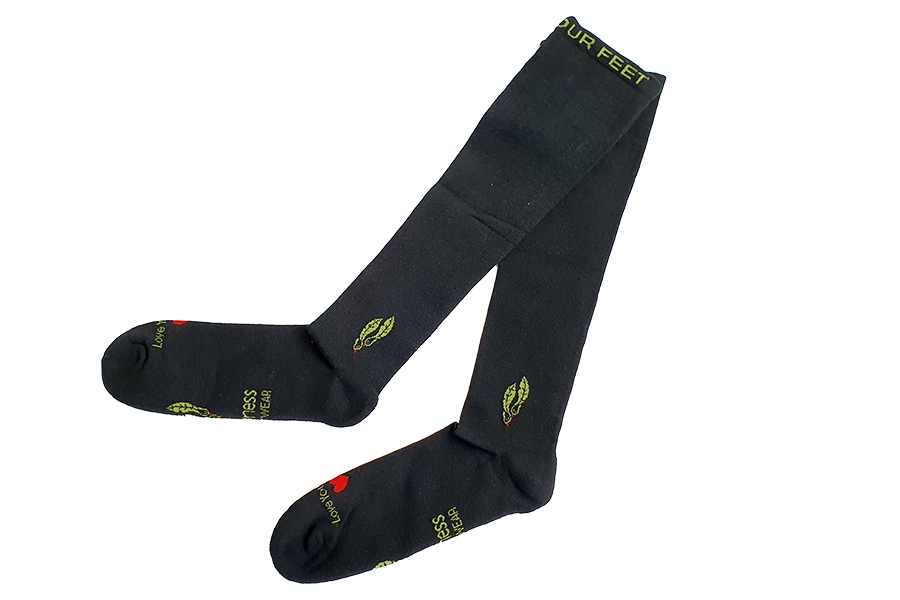 Wellness Charcoal Bamboo Compression Socks