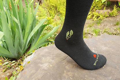 Wellness Charcoal Bamboo Compression Socks